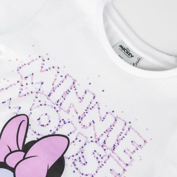 Lasten Lyhythihainen paita Minnie Mouse Valkoinen - 5 vuotta