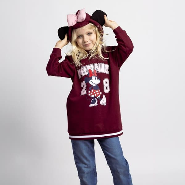 Tyttöjen hupullinen pusero Minnie Mouse Punainen - 6 vuotta