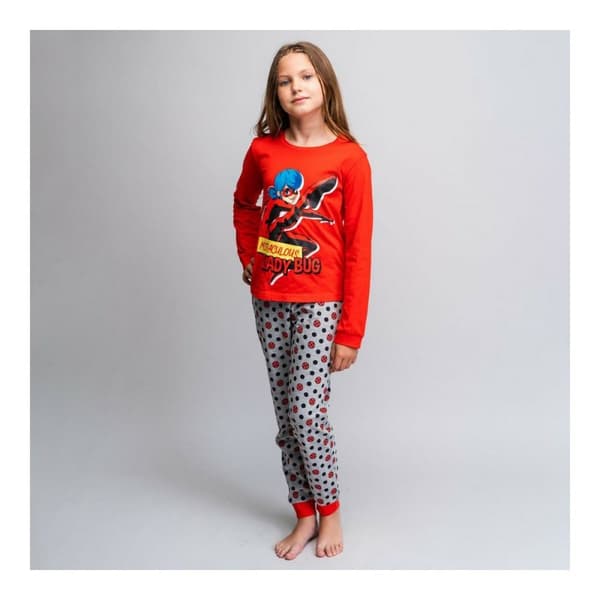 Nattøj Børns Lady Bug Rød - 10 år