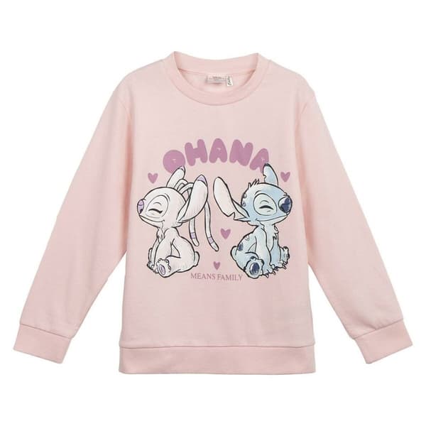 Sweaters uten Hette Stitch Rosa - 10 År