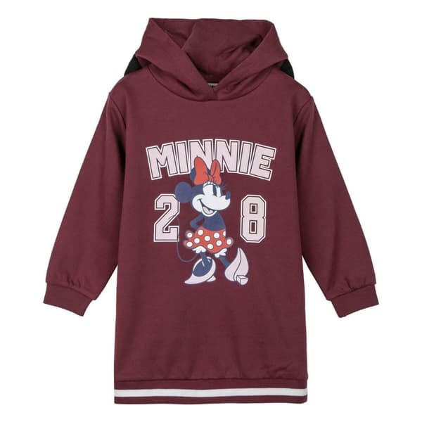 Tyttöjen hupullinen pusero Minnie Mouse Punainen - 7 vuotta