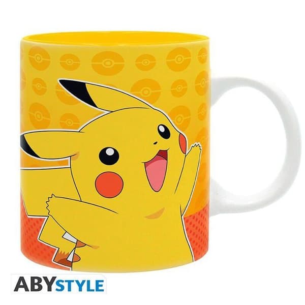Presentförpackning - Pokemon - Pikachu - 320 ml mugg + akryl + vykort