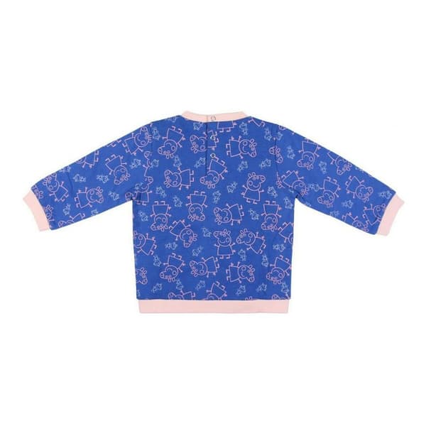 Treningsdrakt for barn Peppa Pig Blå - 6 måneder