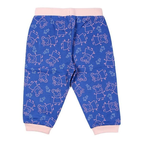 Treningsdrakt for barn Peppa Pig Blå - 6 måneder