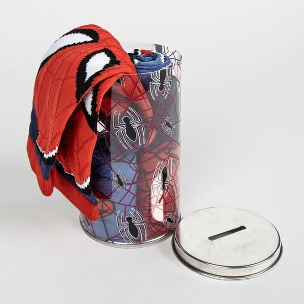 Sokker Spider-Man Sokker Unisex 4 par - 23-26