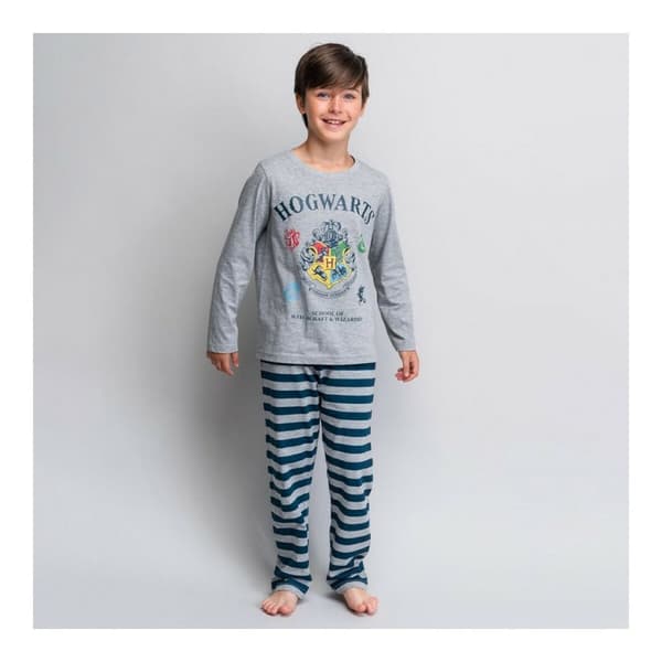 Pyjamas Barn Harry Potter Grå - 14 år