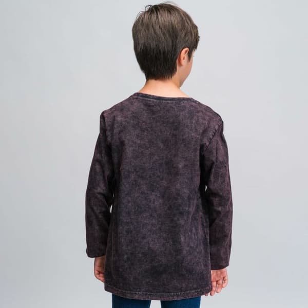 T-shirt med lång ärm Barn Harry Potter Grå Mörkgrå - 8 år