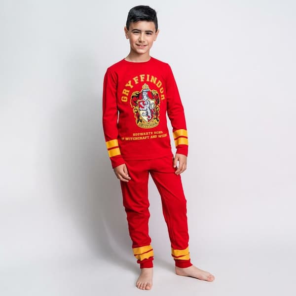 Pyjamas Barn Harry Potter Röd - 7 år