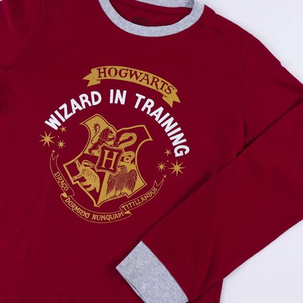 Pyjamas Barn Harry Potter Röd - 8 år
