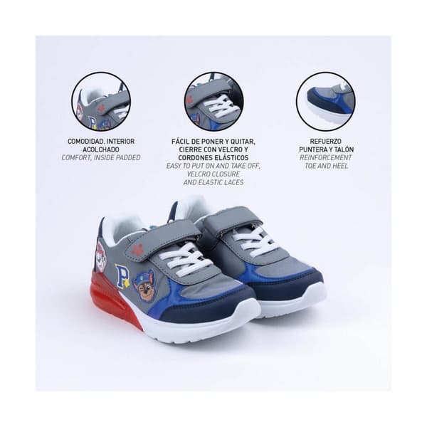 Sportskor med LED The Paw Patrol - 30