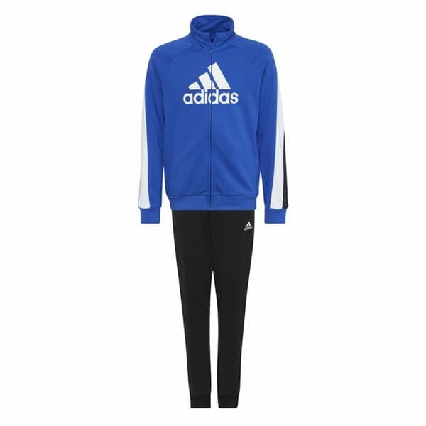 Träningsoverall, Barn Adidas Colourblock Blå Svart - 15-16 år