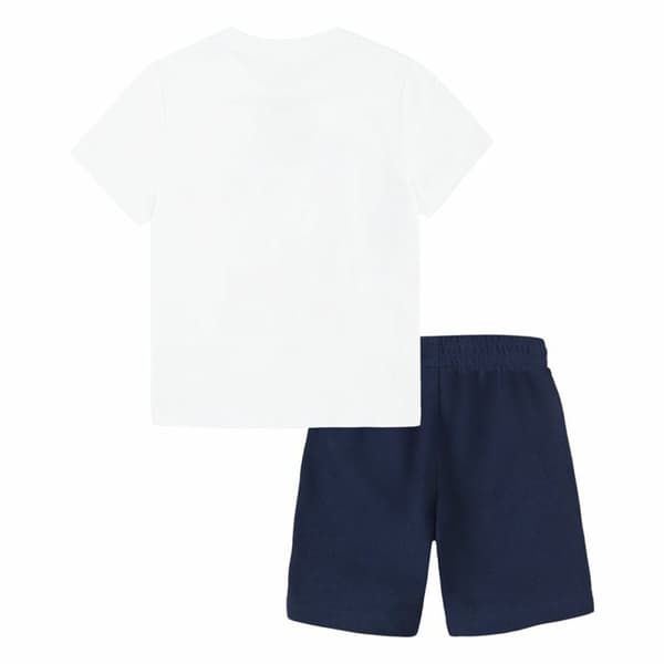Träningskläder, Barn Nike Nsw Add Ft Short Blå Vit Multicolour 2 Delar - 24 månader
