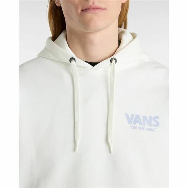 Tröja med huva Unisex Vans Beer Float Po Marshmallow Vit - L