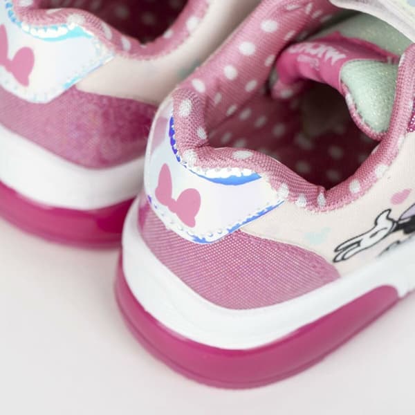 Sportskor med LED Minnie Mouse Rosa - 32