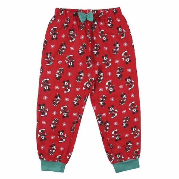 Nattøj Børns Mickey Mouse Rød - 4 år