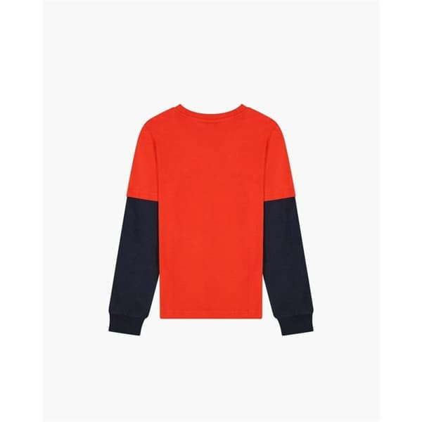 Langærmet T-shirt til Børn Champion Rød - 3-4 år