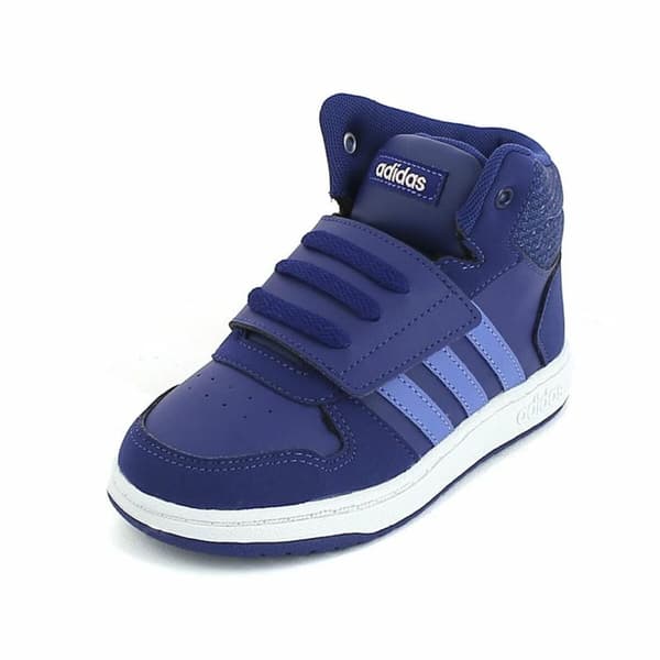 Sportssko til børn Adidas Sportswear adidas Hoops Mid 2.0 Mørkeblå - 19
