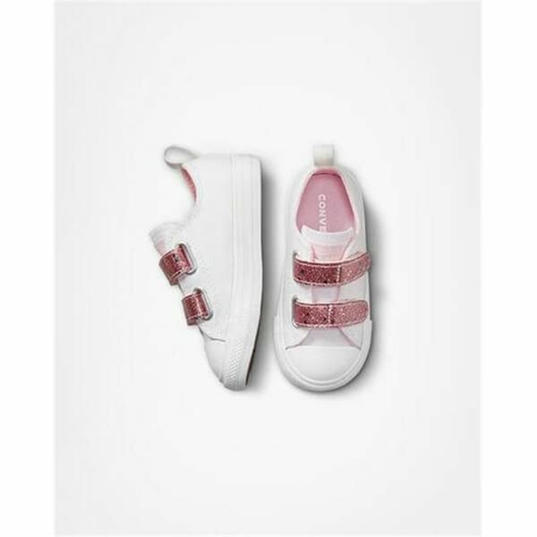 Sportssko til baby Converse Chuck Taylor All-Star 2V Hvid - 22