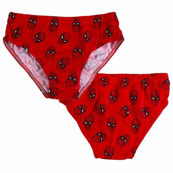 Pakke med boxershorts Spider-Man 5 enheder Multifarvet - 6-8 år