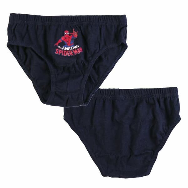 Pakke med boxershorts Spider-Man 5 enheder Multifarvet - 6-8 år