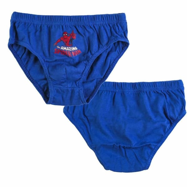 Pakke med boxershorts Spider-Man 5 enheder Multifarvet - 6-8 år