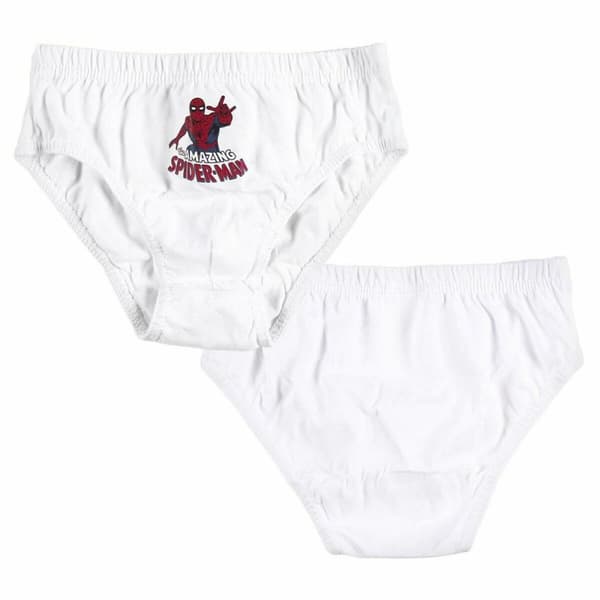 Pakke med boxershorts Spider-Man 5 enheder Multifarvet - 6-8 år