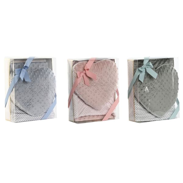 Gavesæt til baby Home ESPRIT Blå Grøn Pink Polyester (3 enheder)