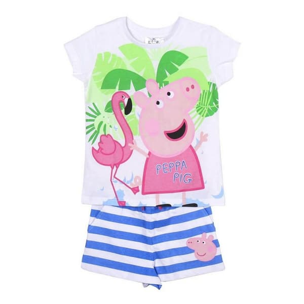 Vaatesetti Peppa Pig Valkoinen Sininen - 2 vuotta