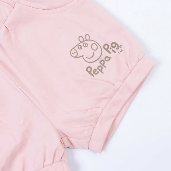 Vaatesetti Peppa Pig Pinkki - 12 kuukautta