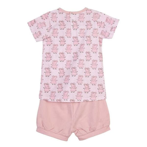 Vaatesetti Peppa Pig Pinkki - 12 kuukautta