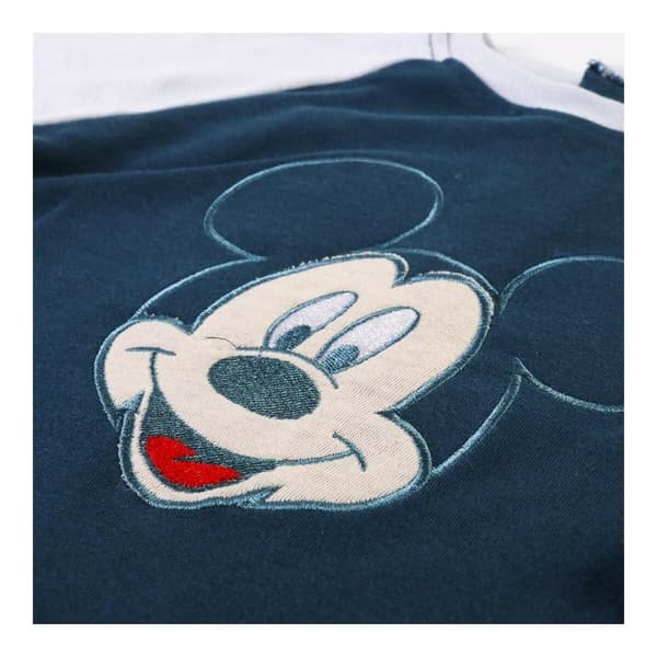 Vauvan pitkähihainen potkupuku Mickey Mouse Sininen - 36 kuukautta