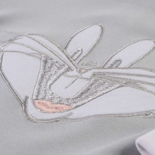Vauvan pitkähihainen potkupuku Looney Tunes Harmaa - 36 kuukautta