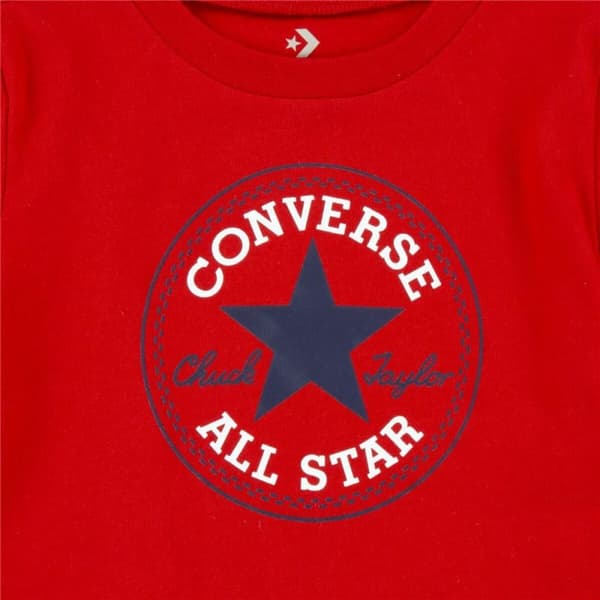 Lasten urheiluasu Converse Musta/Punainen - 18 kuukautta