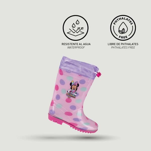 Lasten kumisaappaat Minnie Mouse Pinkki - 30