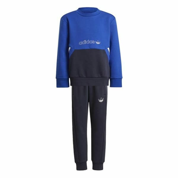 Lasten urheiluasu Adidas Crew Sininen - 3-4 vuotta