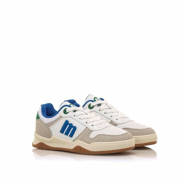 Løbesko til voksne Mustang Pope Split Off White - 35