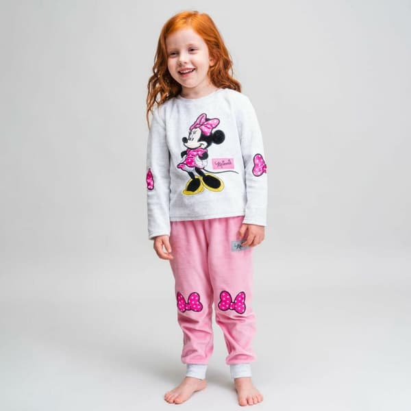 Pyjamat Lasten Minnie Mouse Pinkki - 4 vuotta