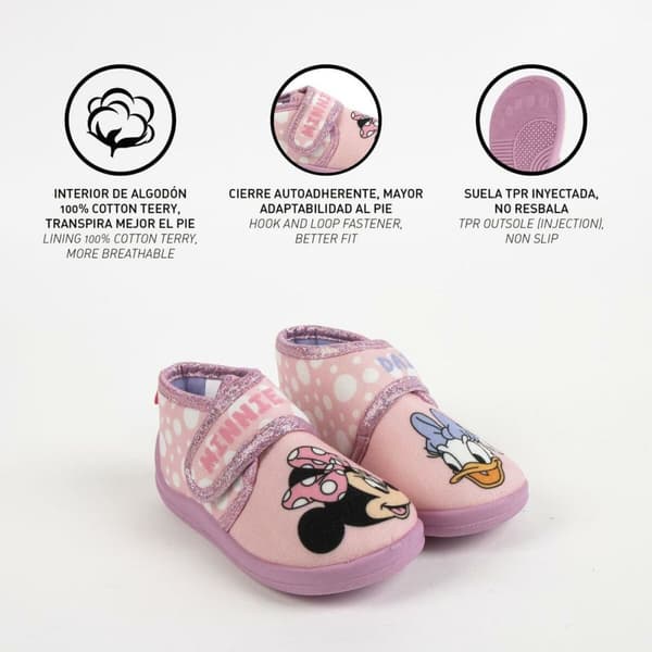 Hjemmesko Minnie Mouse Pink - 26