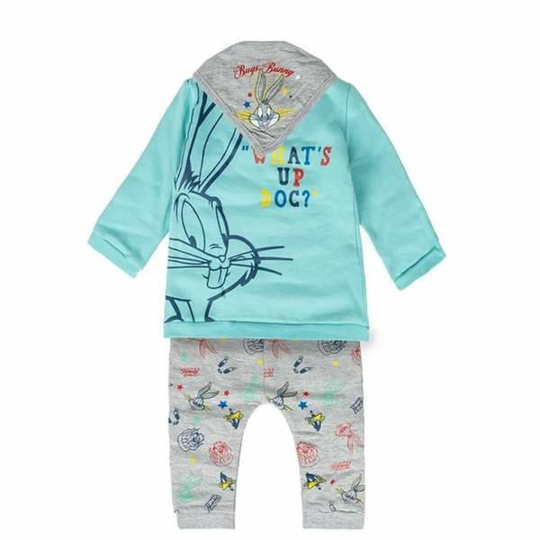 Baby træningsdragt Looney Tunes - 0-3 Måneder