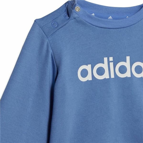 Lasten verkkapuku Adidas Lin Fl Jog Sininen - 6-9 kuukautta