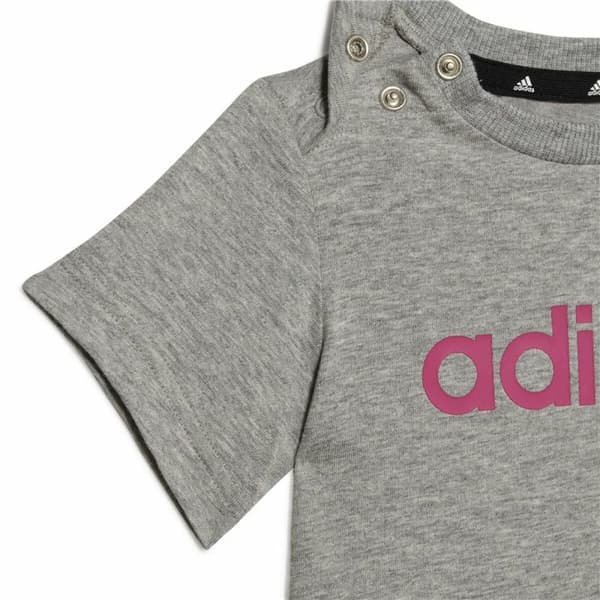 Urheiluasu vauvalle Adidas Essentials Lineage Tumman harmaa - 1-2 vuotta