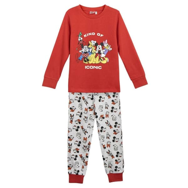 Pyjamat Lasten Mickey Mouse Punainen - 10 vuotta
