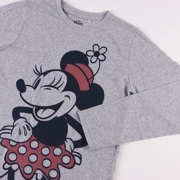 Pyjamat Lasten Minnie Mouse Harmaa - 8 vuotta