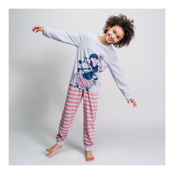 Pyjamat Lasten Minnie Mouse Harmaa - 8 vuotta