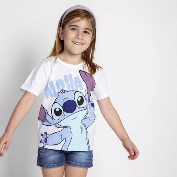 Børne Kortærmet T-shirt Stitch