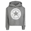 Miniatyrbilde 1 av 4: Hettegenser for jenter Converse 469889 042 Grå