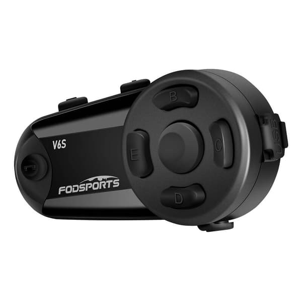 Fodsports V6S motorsykkel intercom to-pakke