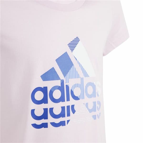 Lasten Lyhythihainen paita Adidas Graphic Pinkki - 11-12 vuotta