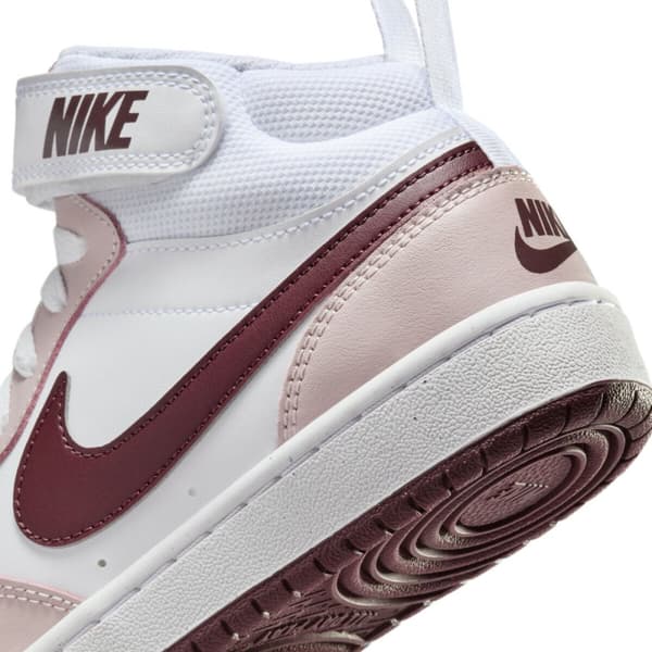 Sportskor Casual Barn Nike COURT BOROUGH MID 2 BG CD7782 118 Vit - 37.5