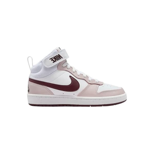 Sportskor Casual Barn Nike COURT BOROUGH MID 2 BG CD7782 118 Vit - 37.5